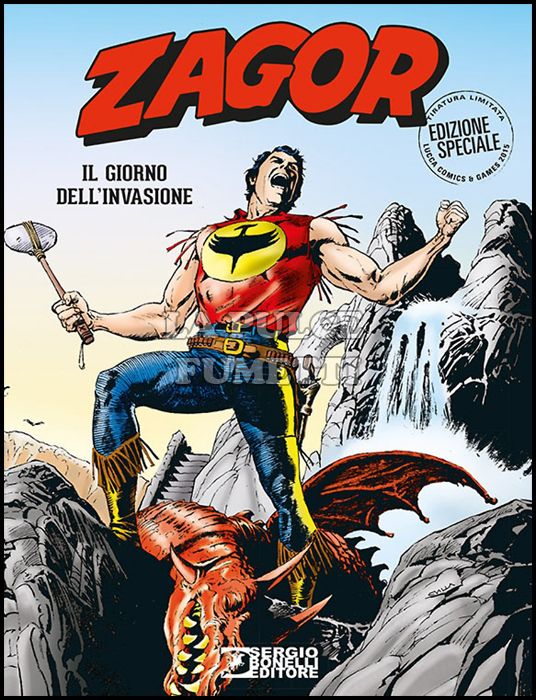 ZENITH #   651 - ZAGOR 600: IL GIORNO DELL'INVASIONE - A COLORI - EDIZIONE SPECIALE LUCCA 2015